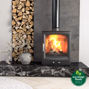 Burnbright 6.7kW multi fuel freestanding stove main product view