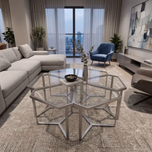 Melbourne Coffee Table Silver
