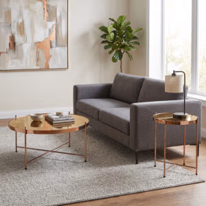 Rose Hip Double Coffee Pair of Tables