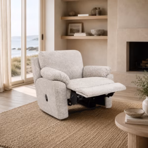 Chad Chilli Arm Chair - Biscuit