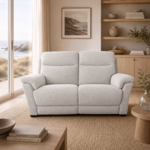 Chad Chilli 2 Seater Recliner Sofa