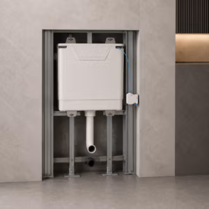 Concealed Cistern incl. Push Button – Round
