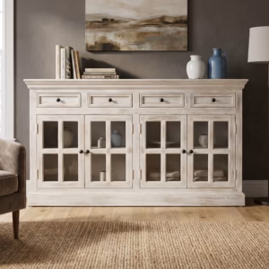 4 Door Stone Washed Cabinet