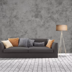 Calacatta Mos R11 30 x 30 mosaic tile shown in a styled living space.