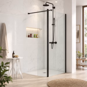 Oxford Black Wetroom Panel