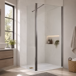 Oxford Wetroom Panel Chrome