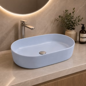 Ree White Art Basin Sink