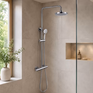 Thermostatic Rain Shower Set