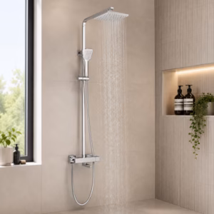 Genoa Thermostatic Shower Set