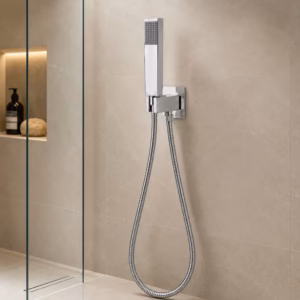 Shower Head, Hose & Holder